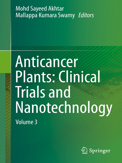 Upplýsingar um Anticancer Plants eftir Mohd Sayeed Akhtar - Biðlisti